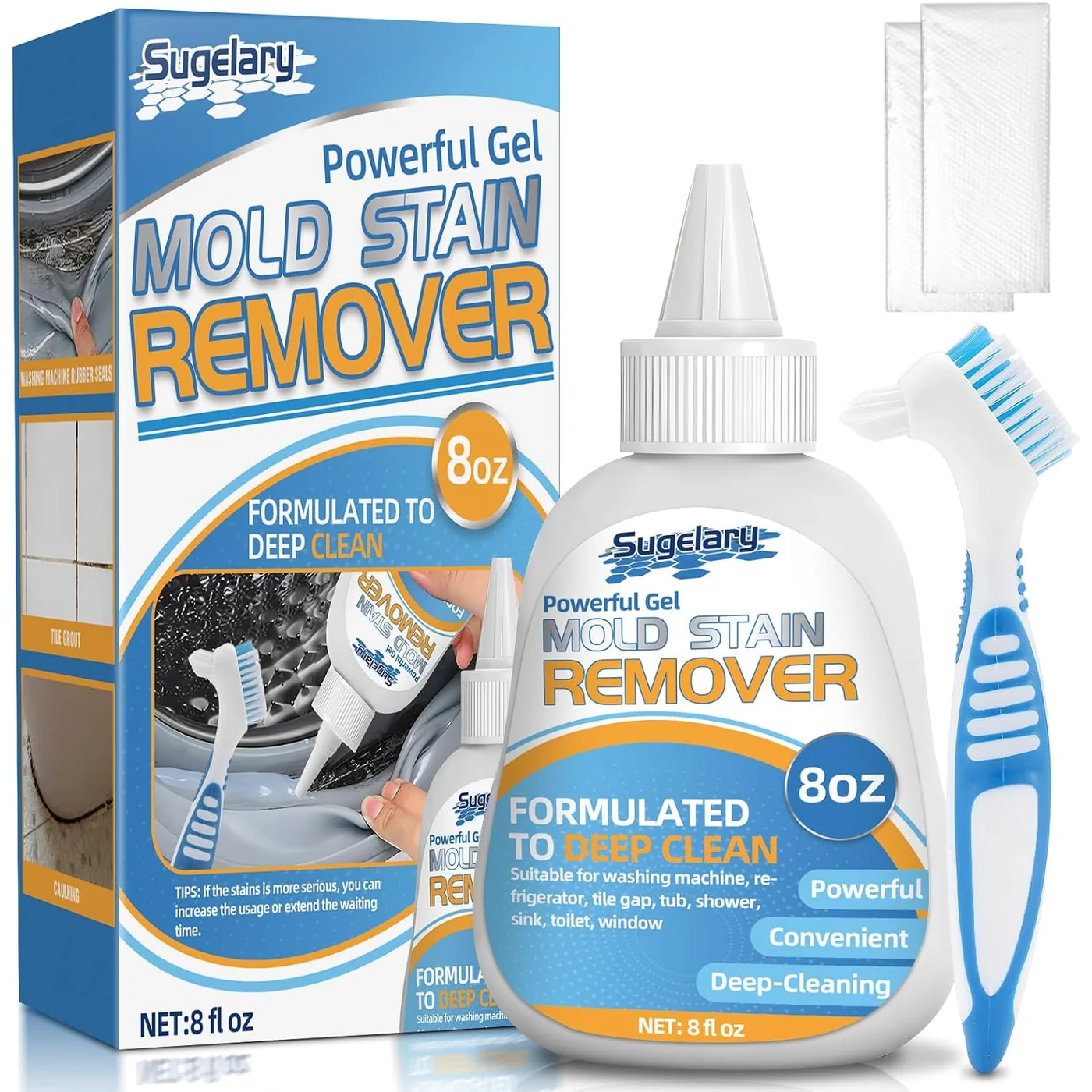 Sugelary Mold Stain Remover Kit, 8 fl oz, 8 fl oz boxed
